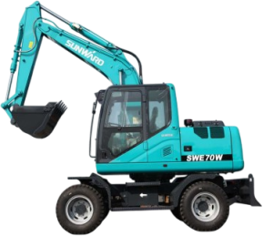 Колесный экскаватор Sunward SWE70W